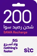 Sawa Recharge Card - SAR 200
