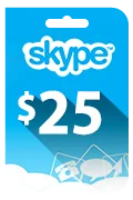 Skype Card - USD 25