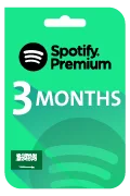 Spotify Premium Membership Gift Card - 3 Months