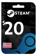 Steam Wallet Card - USD 20
