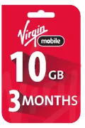 Virgin Data Recharge Card - 10 GB for 3 Months