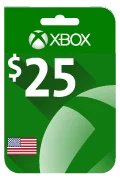 Xbox Live Gift Card - USD 25