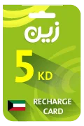 Zain Mobile Recharge Card - KWD 5