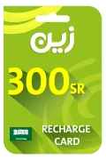 Zain Mobile Recharge Card - SAR 300