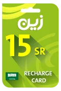 Zain Mobile Recharge Card - SAR 15