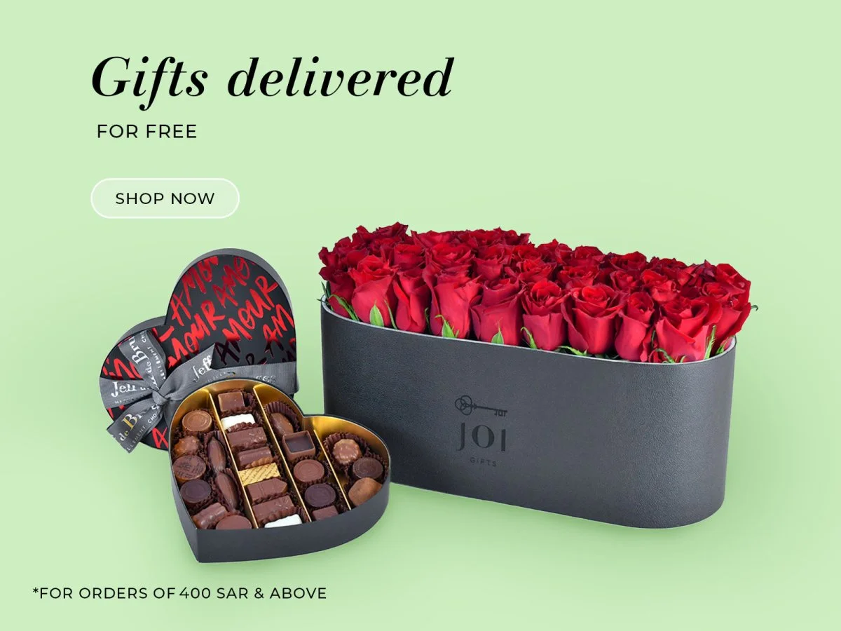 Gifts, Cakes & Flowers Delivery Online in Jeddah, Saudi Arabia | Joi Gifts