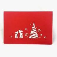 3D Santa Card 