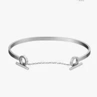 Silver Open Rigid Bracelet by Agatha 
