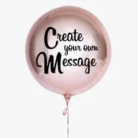 Customized Love Message Balloon 