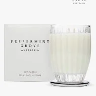 Fresh Sage & Cedar Large Candle from Peppermint Grove 
