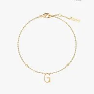Golden Letter G Bracelet from Agatha 
