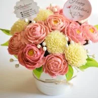 Mom's Day Flower Cupcakes Bouquet by Sweet Celebrationz