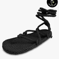 Romano Black Sandals by Nomadic State of Mind 
