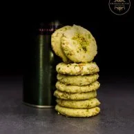 Pistachio Nut Vanilla Sablé Cookies by Chateau Blanc 