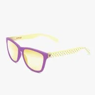 Purple and Pale Yellow Devil Sunglasses by emoji® 