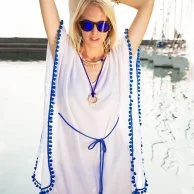 Biggdesign Pompom Beach Dress 