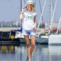 Biggdesign AnemosS Green Crab Women's T-Shirt 