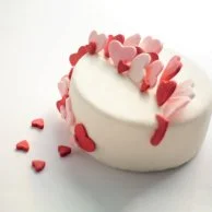 Language of Hearts Cake by Sweet Celebrationz 