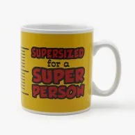 Supersized Yellow Mug