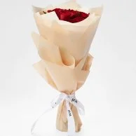12 Red Roses Hand Bouquet Flowers