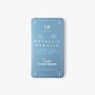 12 أقلام تلوين ميتاليك من برينت وركس