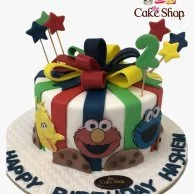Sesame Street 3D Birthday Cake