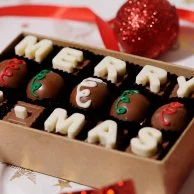 شوكولاتة تهاني الكريسماس 15 قطعة من  إن جي دي