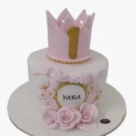 1st Year 3D Birthday Cake