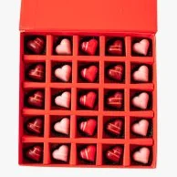 25pc Assorted Hearts by NJD