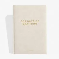 دفتر ملاحظات 365 يوم من الامتنان جورنال - رمادي من كارير جيرل لندن