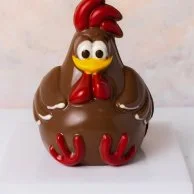 دجاجة شوكولاتة ثلاثية الأبعاد من أن جيه دي