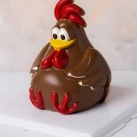 دجاجة شوكولاتة ثلاثية الأبعاد من أن جيه دي