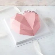3D Diamond Heart