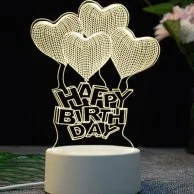 Birthday 3D Decorative Lighting