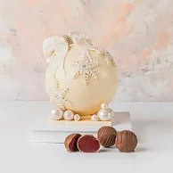 3D White Chocolate Bauble by NJD