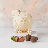 3D White Chocolate Bauble by NJD