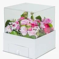 صندوق زهور متنوعة
