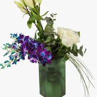 Lilies, Rose and Orchid Arrangement