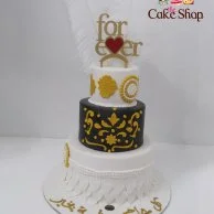 Forever 3D Birthday Cake
