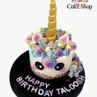 Unicorn 3D Birthday Cake