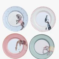 4 Animal Cake Plates by Yvonne Ellen