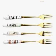 4 Cake Forks by Yvonne Ellen