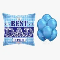 Best Dad Ever Balloon Set