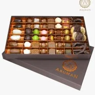 Mixed Special Chocolates Brown Box 60pcs by Asuman