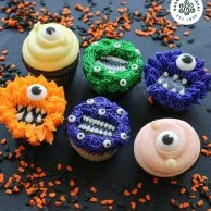 6 Monster Cupcakes by Magnolia Bakery