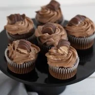 6 Nutella Bueno Cupcakes by Pastel Cakes