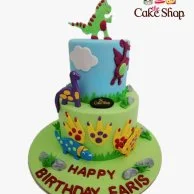 Dinosaurs 3D Birthday Cake
