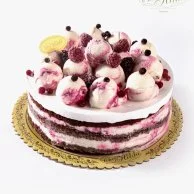 Blueberry Icecream Cake by Chez Hilda Patisserie