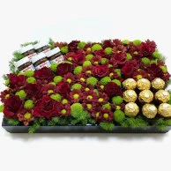 Mix of Flowers & Chocolates Assorted Box