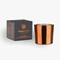 Devotion Copper Candle By Wallace & Co - 200ml Saffron & Sandalwood